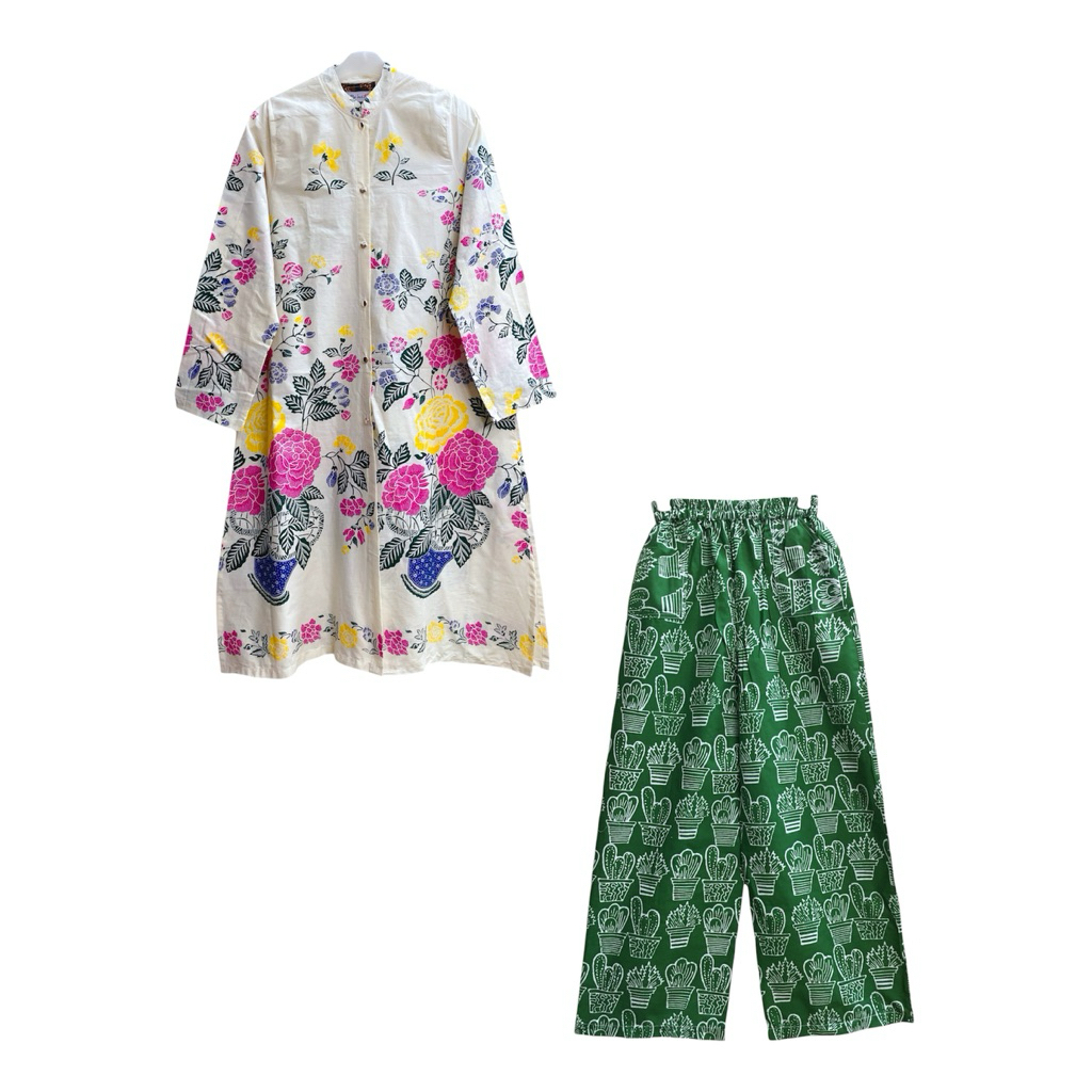 DENIK BATIK/SET BATIK ENCIM/TUNIK/KULOT