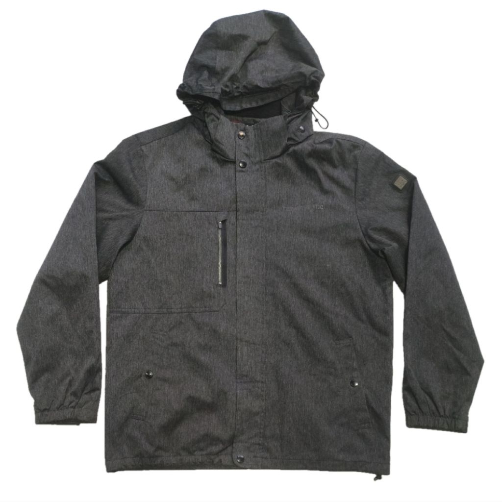 t-buc bamboo fiber outdoor grey jacket M