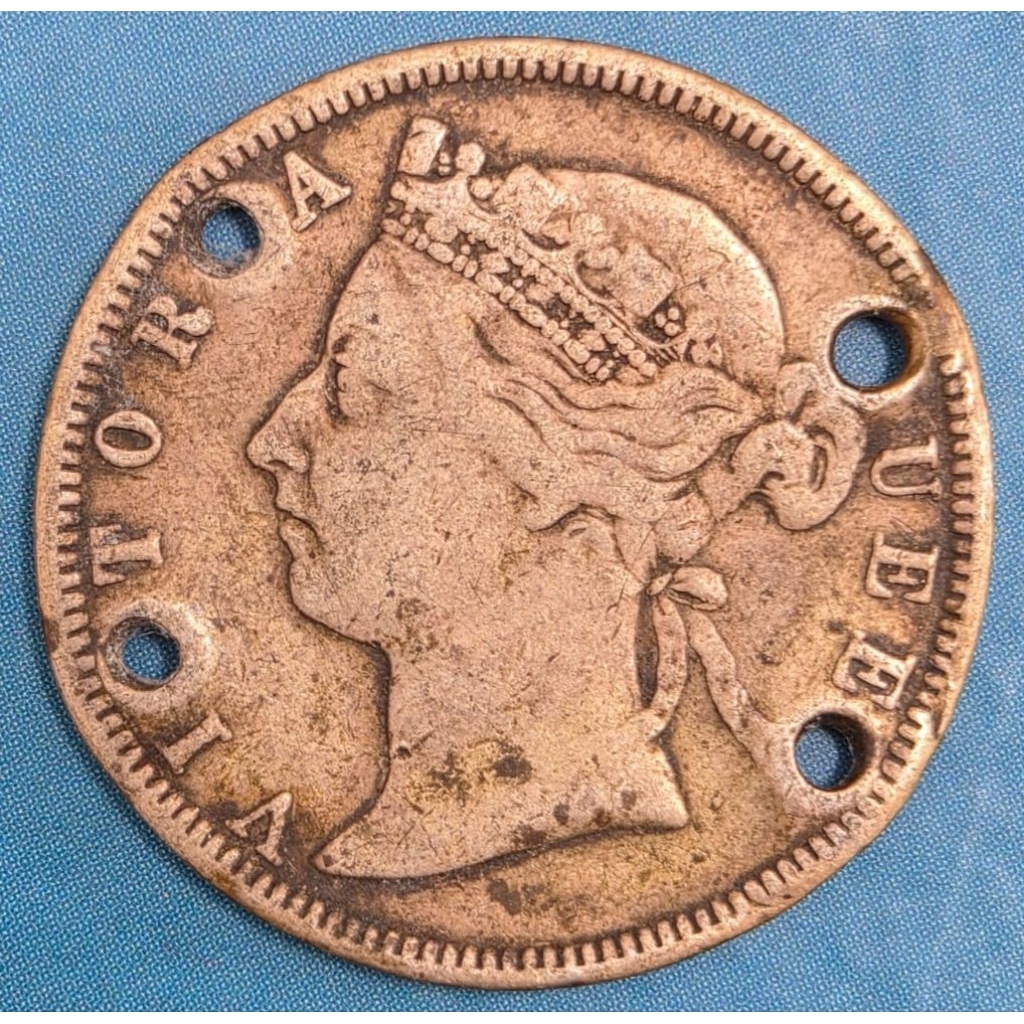Koin Perak 20 Cents Victoria