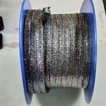 Gland Packing Graphite/Gland Packing Pure Graphite 25mm x 25mm/Meter