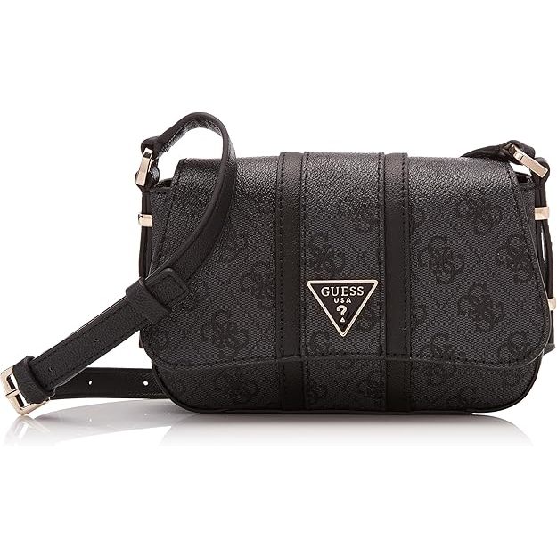 READY GUESS Women's Noreen Mini Crossbody Flap Shoulder Bag
