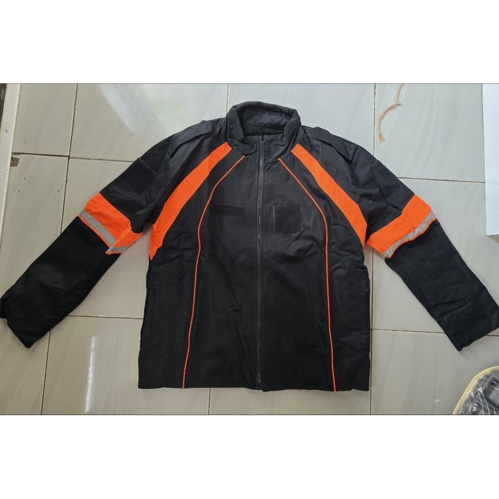Jaket Jatah Pembagian Polri Reflektif