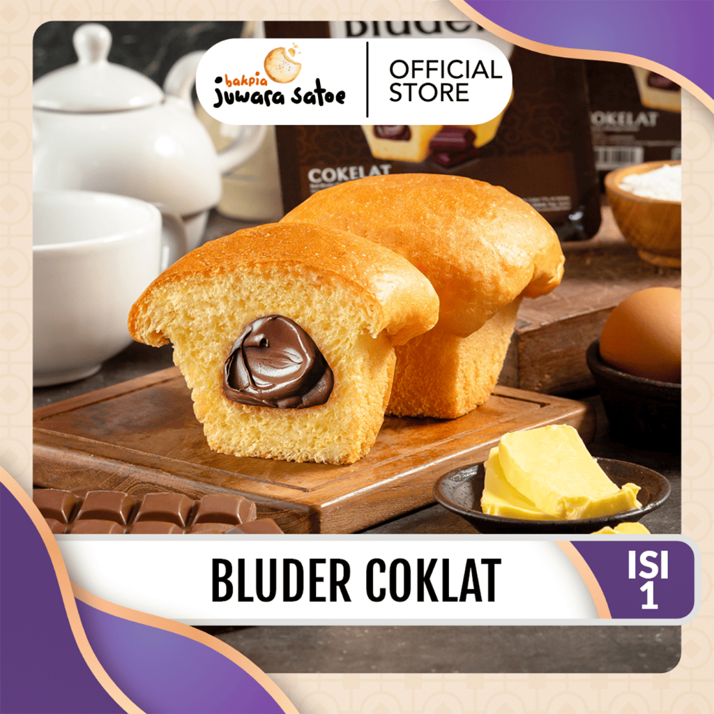 BLUDER BUTTER COKELAT [PENGIRIMAN KE JAWA SAJA] - JUWARA SATOE