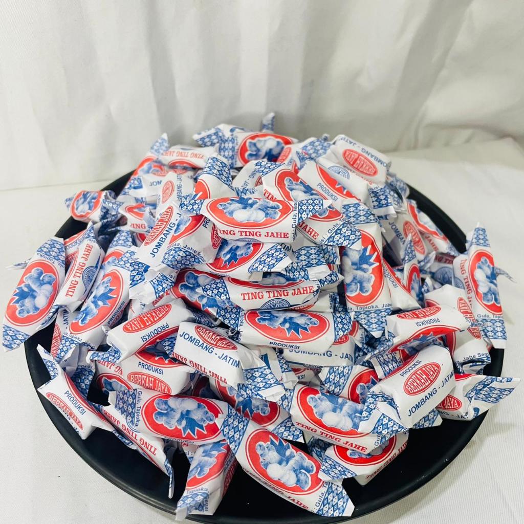 Permen Jahe Ting Ting Rasa Tradisional Ting Ting Jahe Manis Permen Jadul Harga Grosir