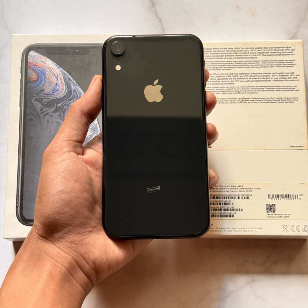iPhone XR 64GB iBox Second Hitam