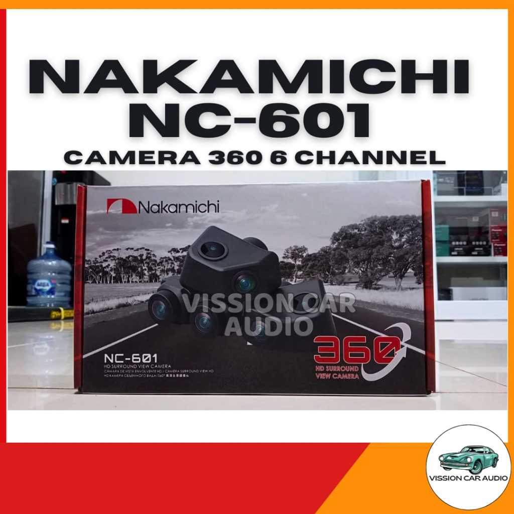 Camera 360 Nakamichi NC-601 / CAMERA 360 6 CHANNEL