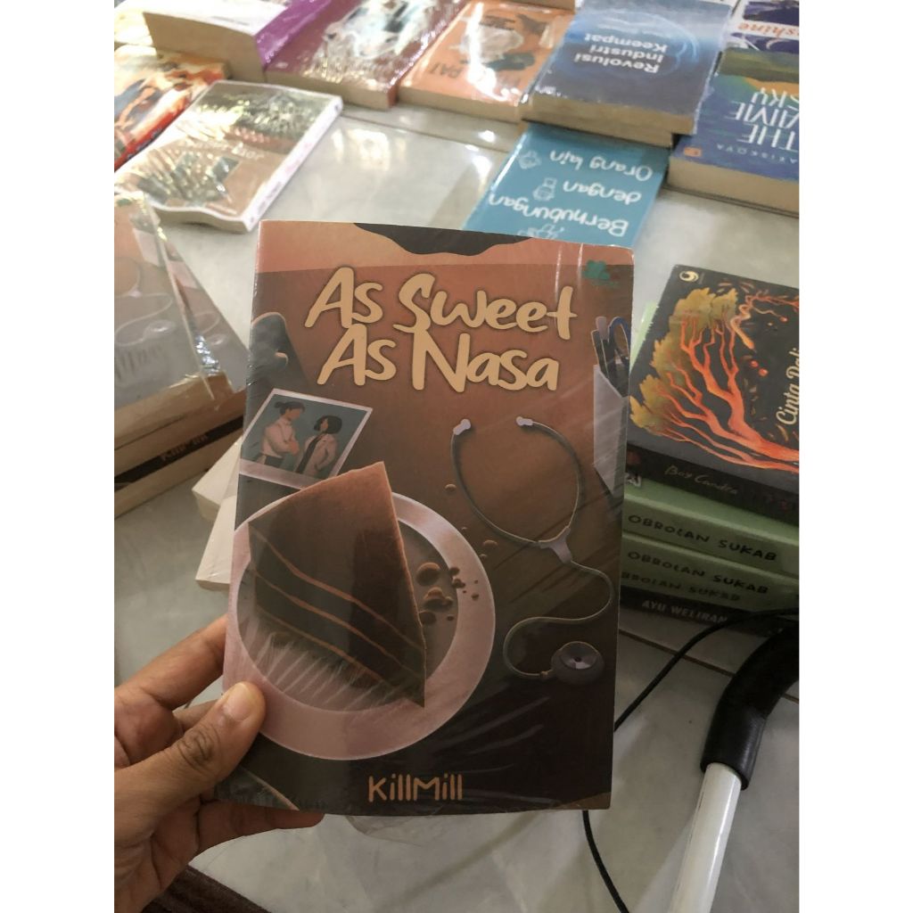 as sweet as nasa / novel segel original