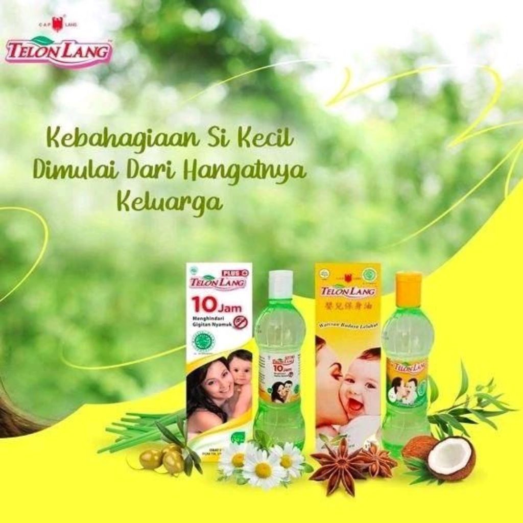 Caplang Minyak Telon / Telon Plus - Minyak Telon Bayi