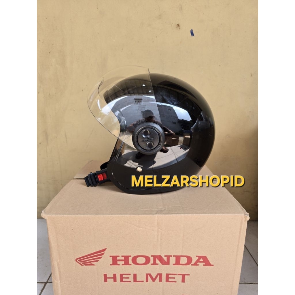 HELM HONDA SCOOPY ORIGINAL TERBARU ( HELM BARU )