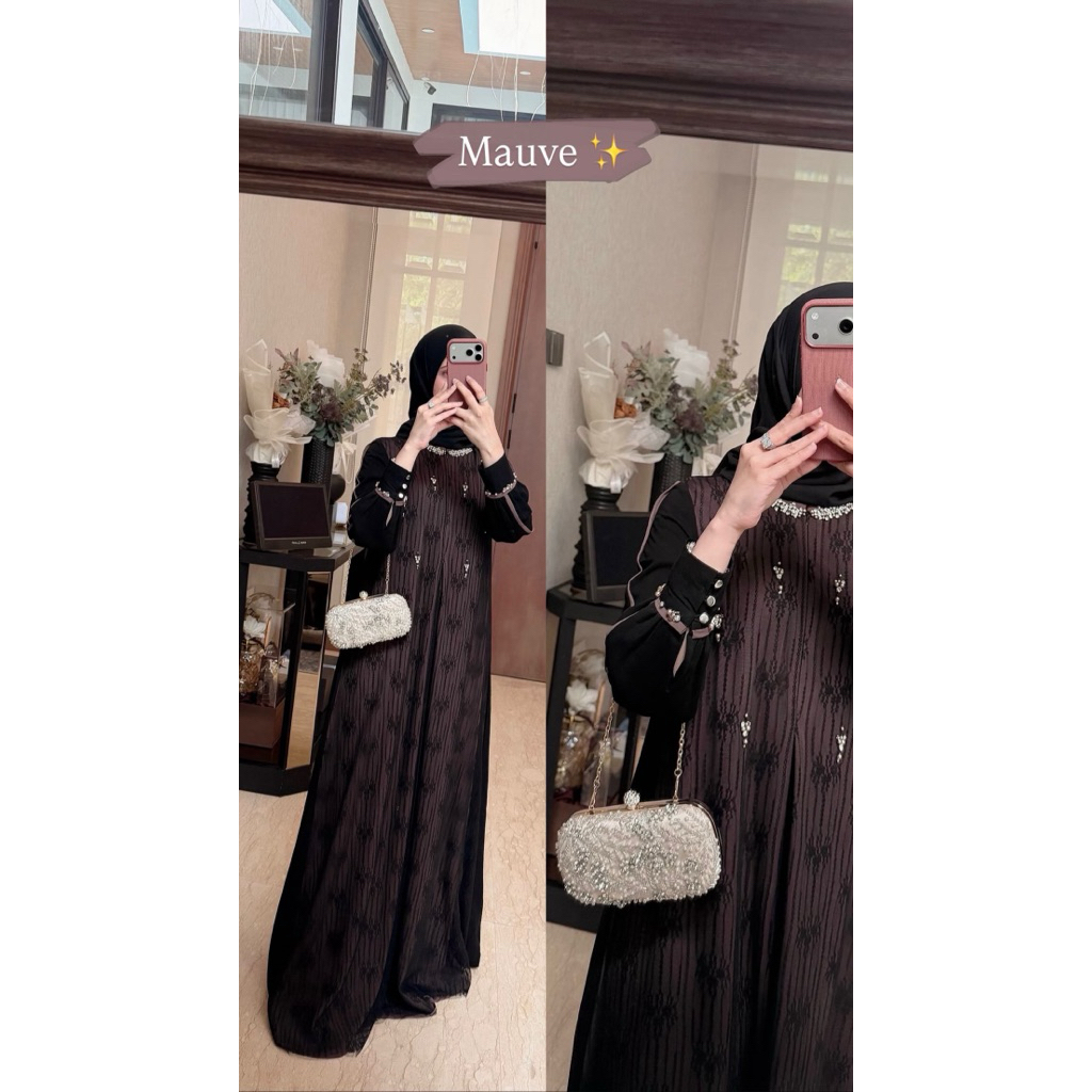 Syalina Dress By KALEELA ORI READY SIAP KIRIM