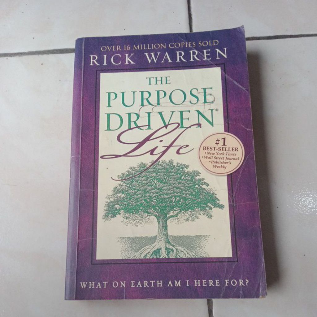 buku the purpose driven life - Rick Warren