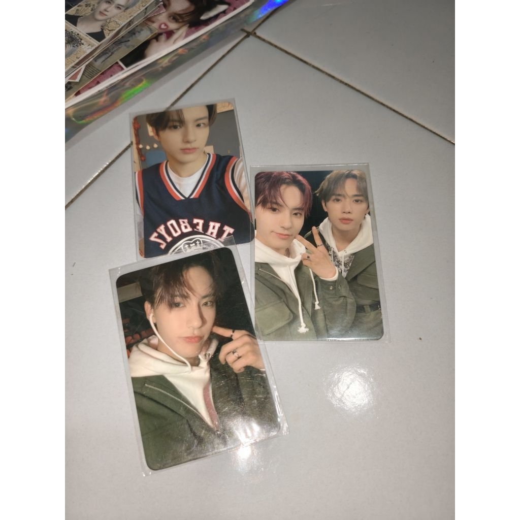 Photocard THE BOYZ MAVERICK Eric Sunwoo Cristmasty Official Pc