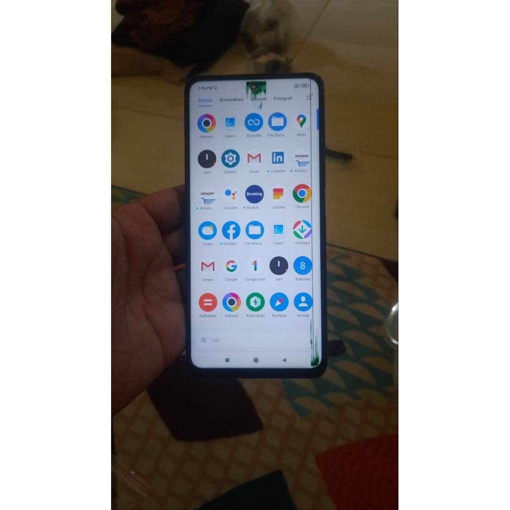 lcd poco x3 nfc copotan ori