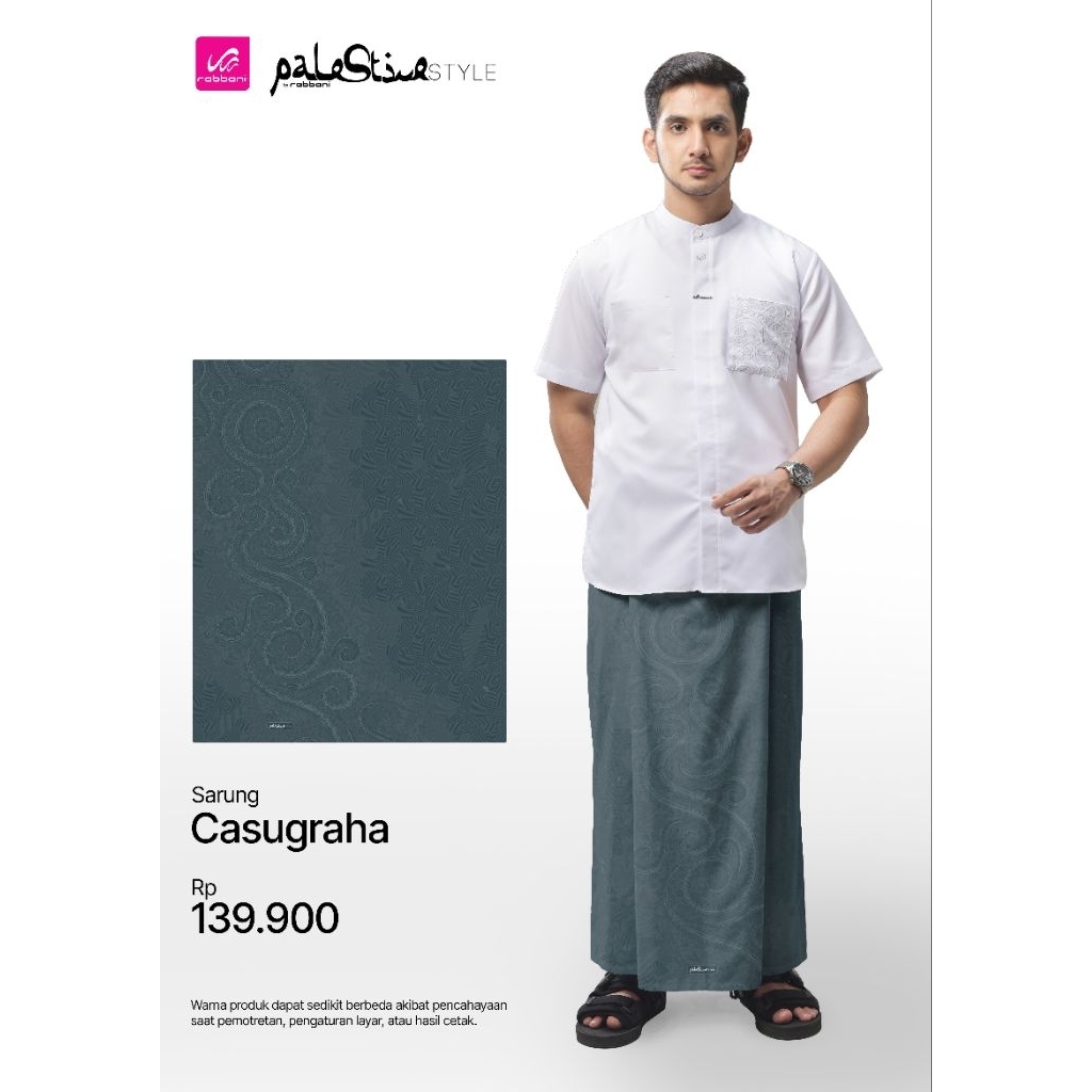 RABBANI 2026_ SARUNG RABBANI CASUGRAHA / Sarung Rabbani palestina