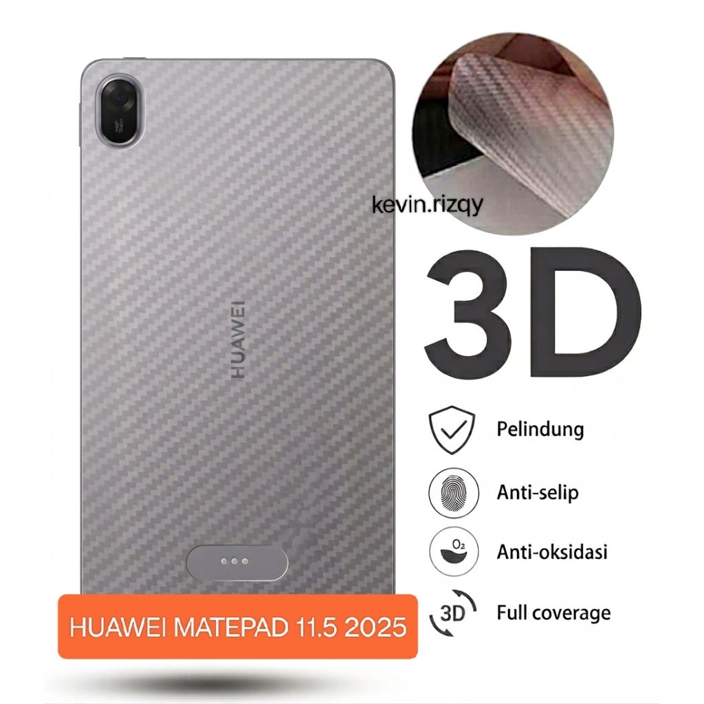 BACK SKIN TABLET HUAWEI MATEPAD 11.5 2025 SKIN TAB CARBON
