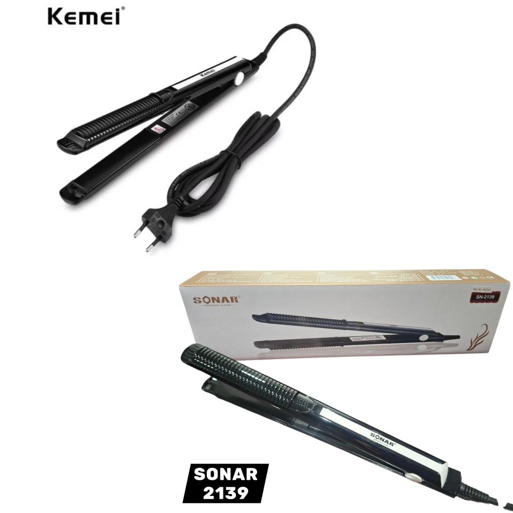 ( COD ) Catokan Rambut Kemei ORIGINAL 2 in 1 Pelurus dan Curly - Kemei 2139 / CATOKAN KEMEI 2139