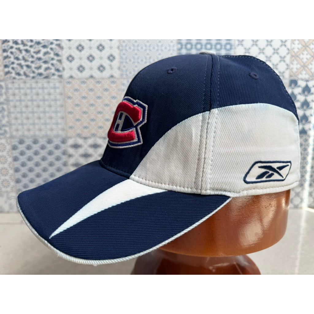 Topi Second Brand Branded Montreal Canadiens NHL By Reebok Original Full Tag Fitted Cap