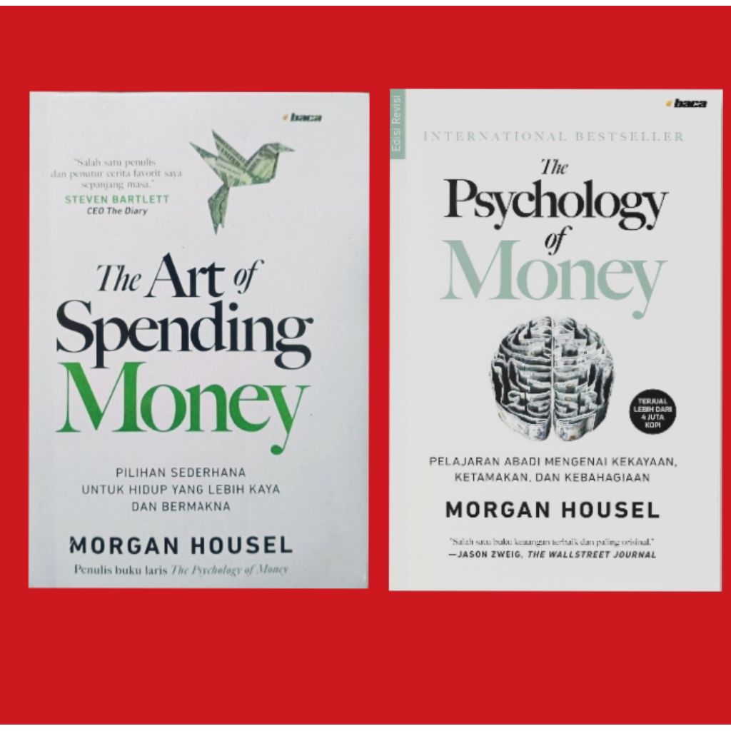 paket 2 the art of spending money & the PSYCHOLOGY of money