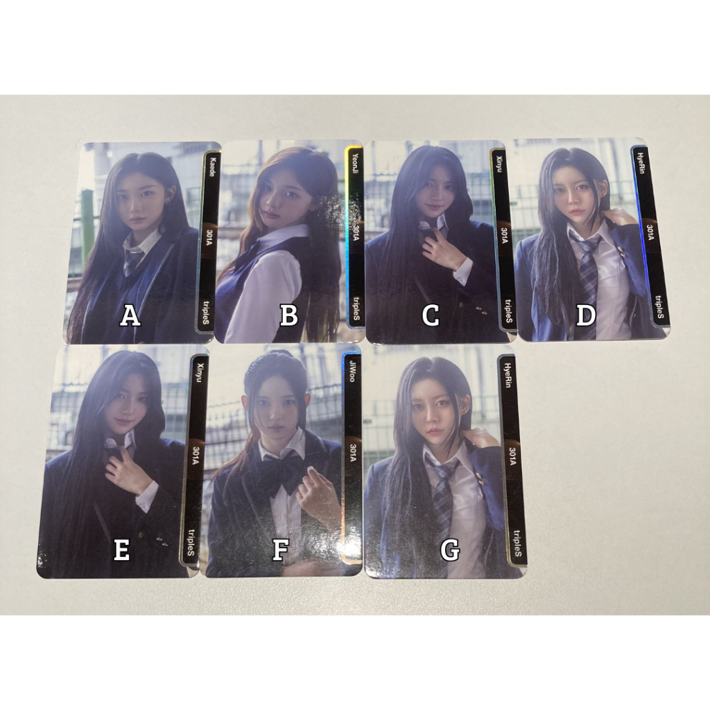 Official tripleS Objekt Scanned Photocard