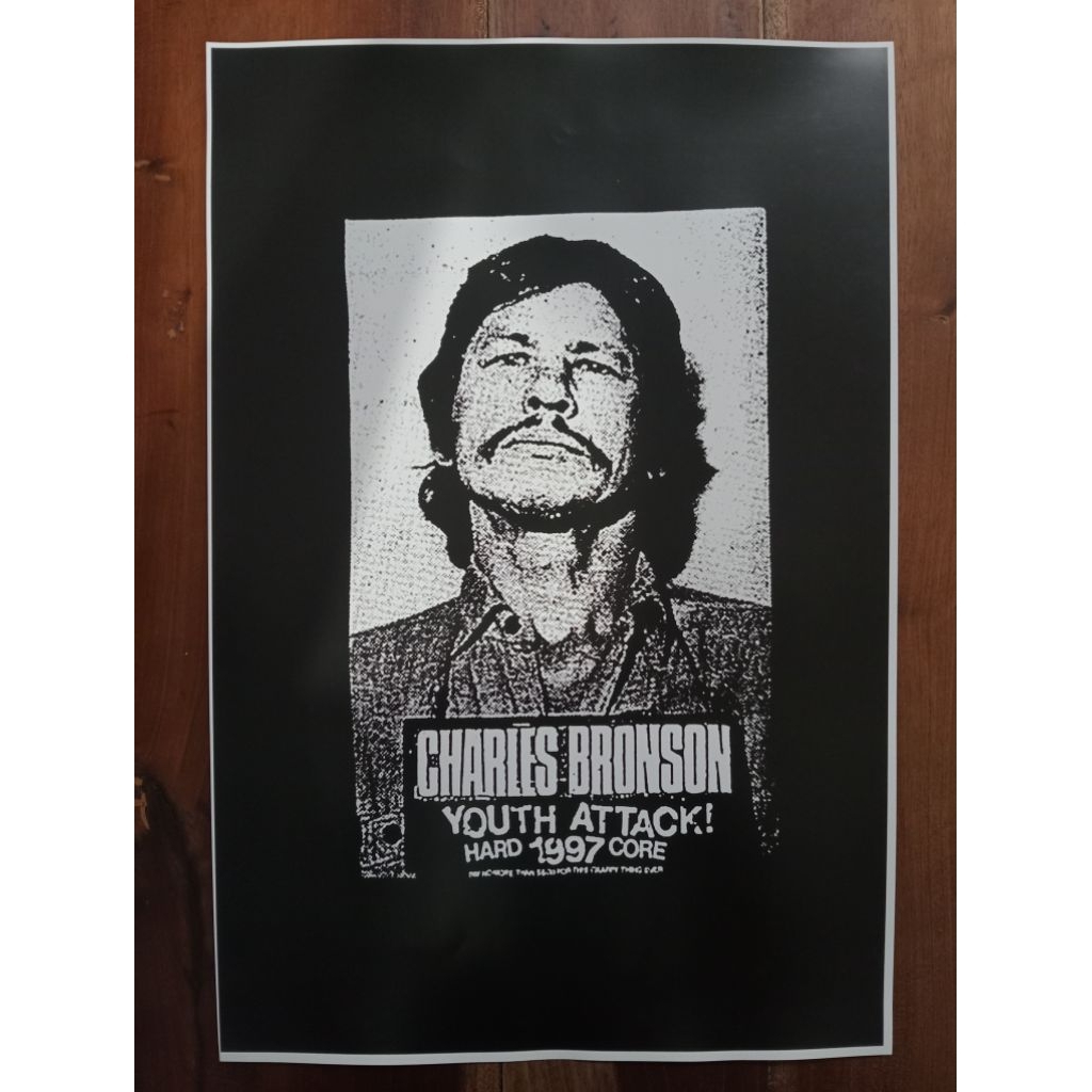 [poster band] Charles Bronson Youth Attack Hardcore | Poster Charles Bronson | Poster Band