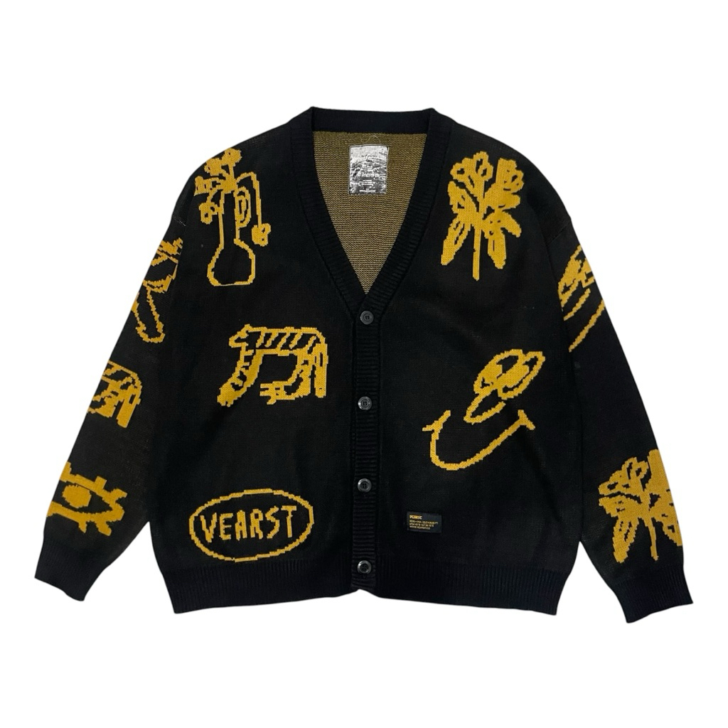 VEARST JEANS CARDIGAN KNIT
