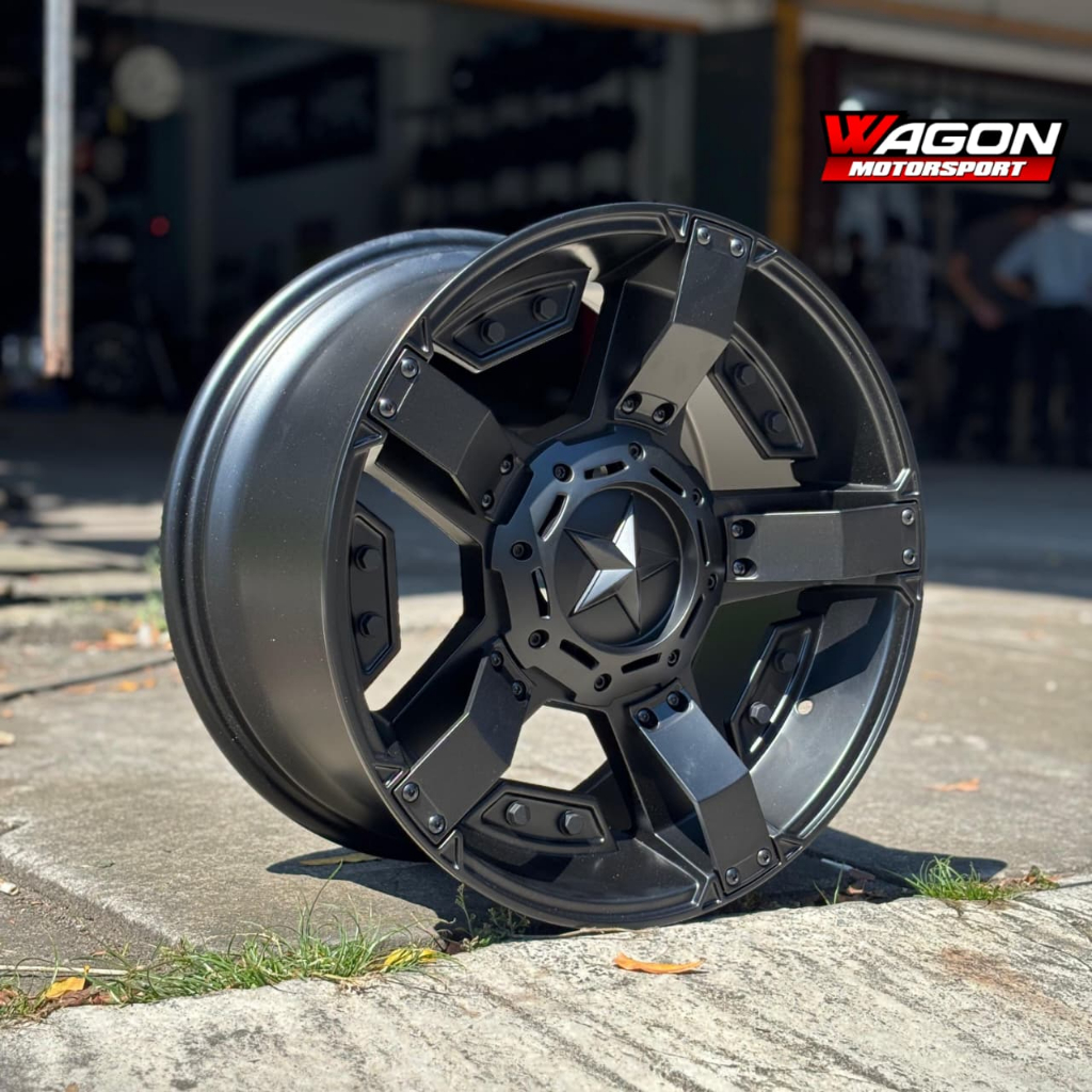 Velg Mobil Offroad Hsr Rasta R17 Buat Mobil Vitara Terios Rush Innova Rubicon Dll