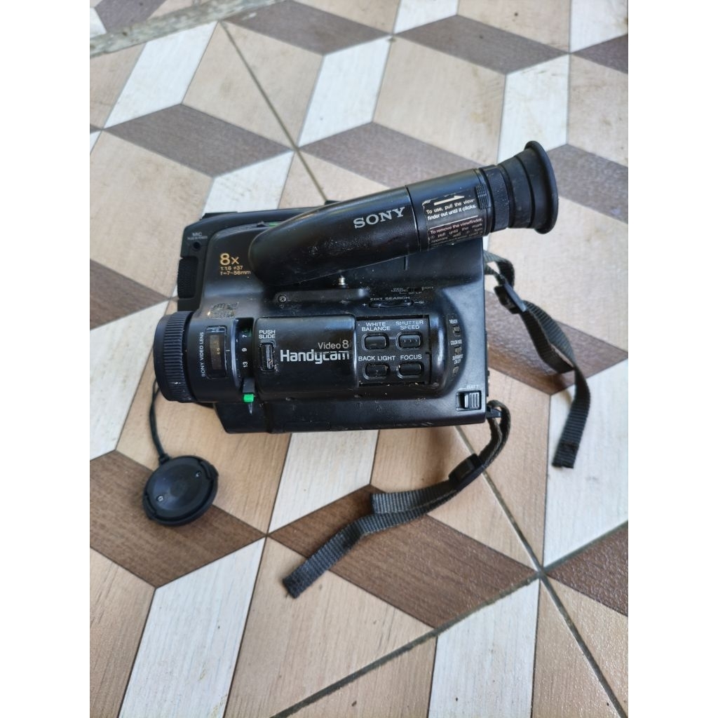 Sony handycam video 8 second bahan