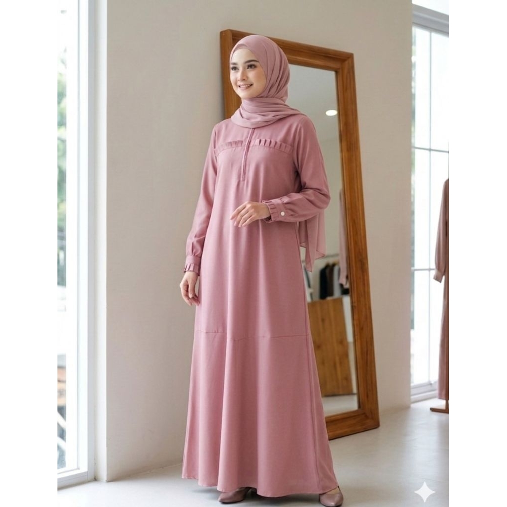 Dania dress//Dania gamis dressDinara gamis muslim