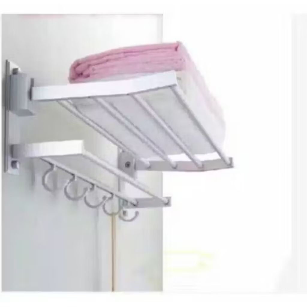 gantungan kamar mandi, gantungan dinding handuk, rak gantung handuk pekanbaru, tempat gantungan kama