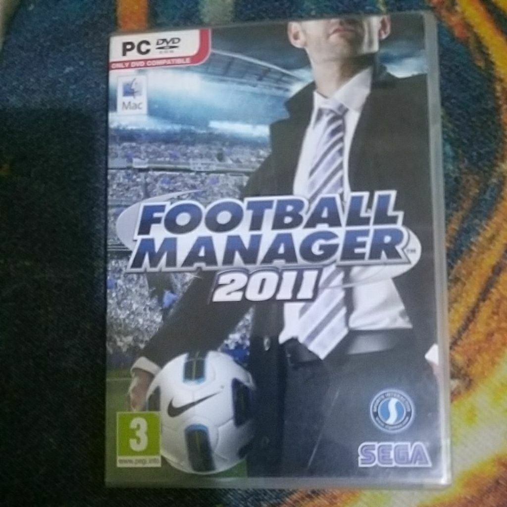 PC DVD football manager 2011 sega Original