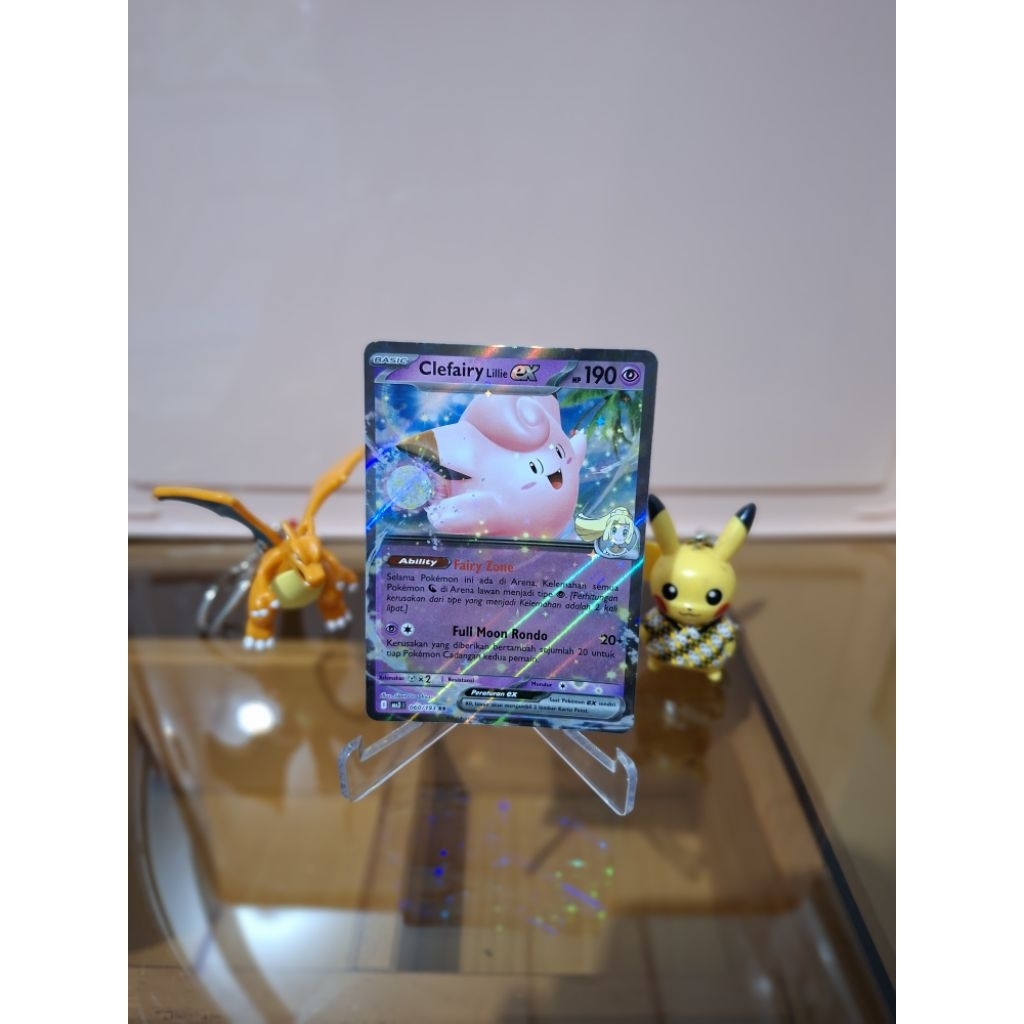 Pikachu Clefairy Lillie ex RR