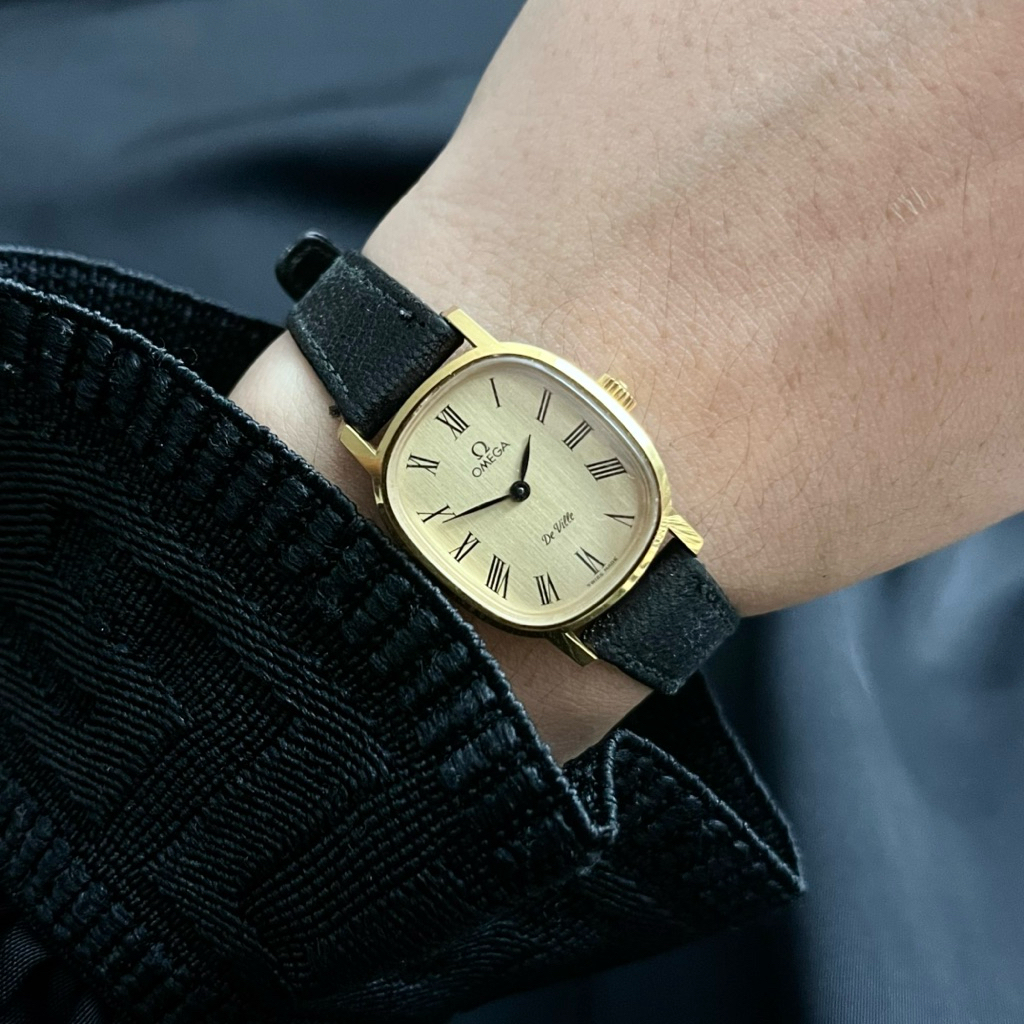 omega de ville vintage lady second