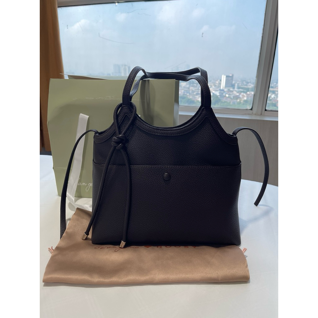 Preloved Like new ROOSY x Gelangelicca - Mini Ava Bag espresso