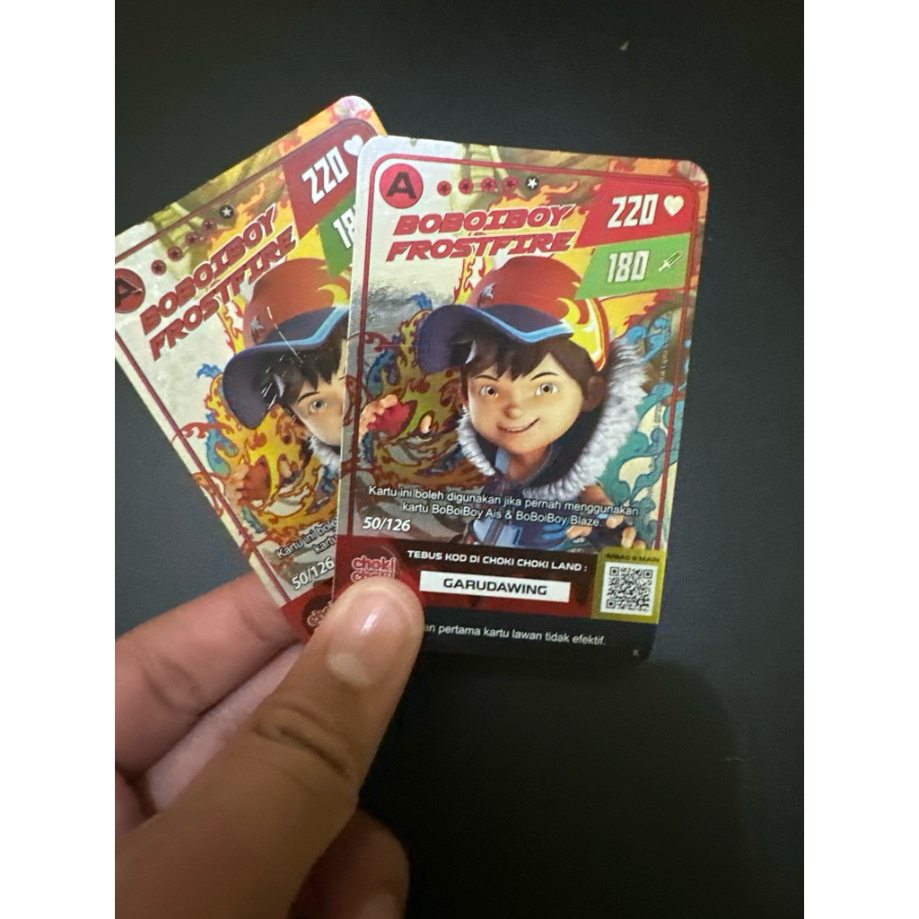 Boboiboy Frost fire A 50/126