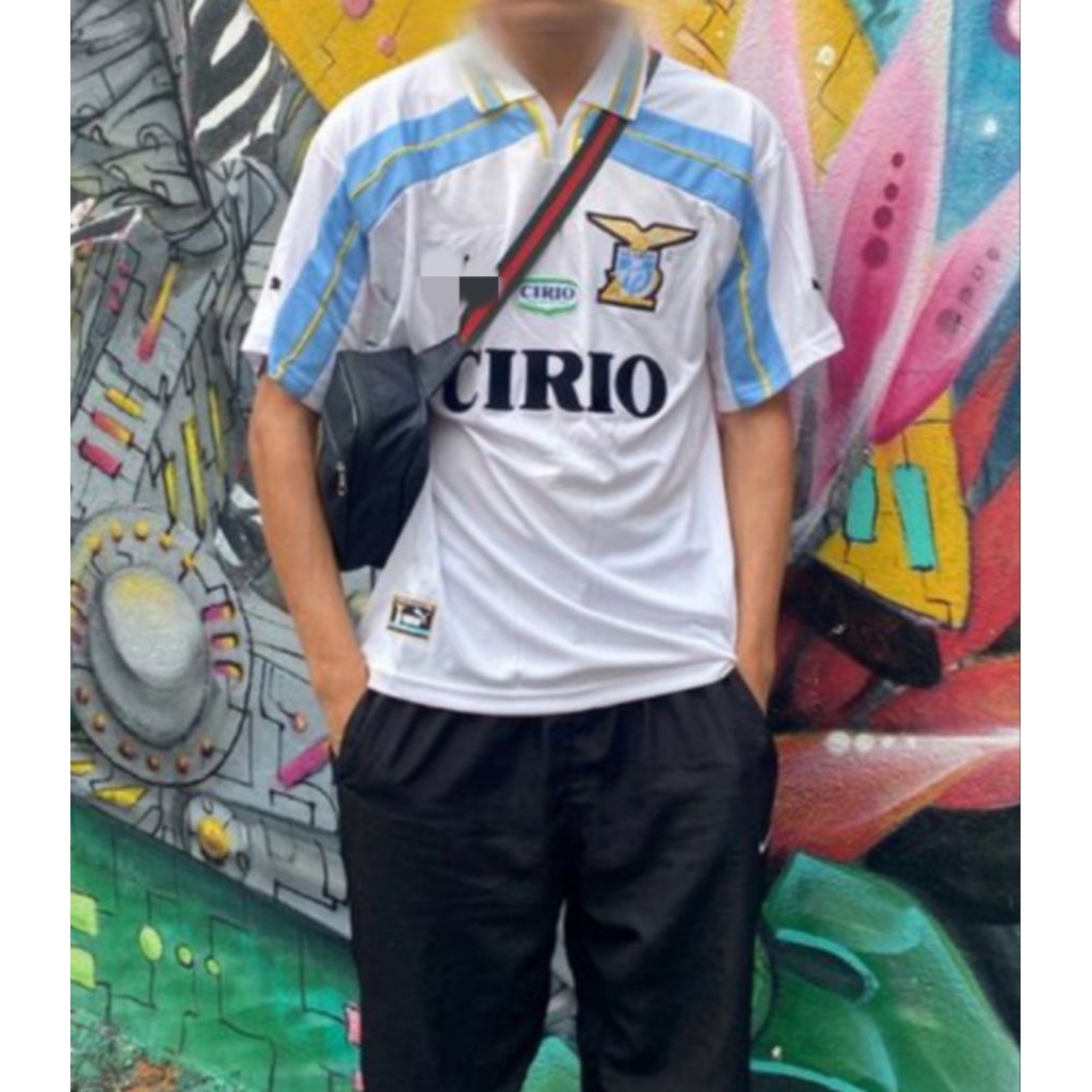 Retro | Kaos Jersey Retro Lazio Cirio 3RD Third 1998 1999 Grade Ori