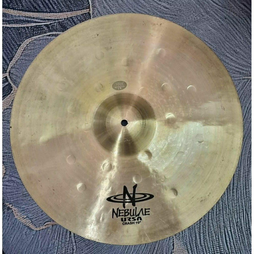 cymbal nebulae ursa crash 19 inch bekas mulus