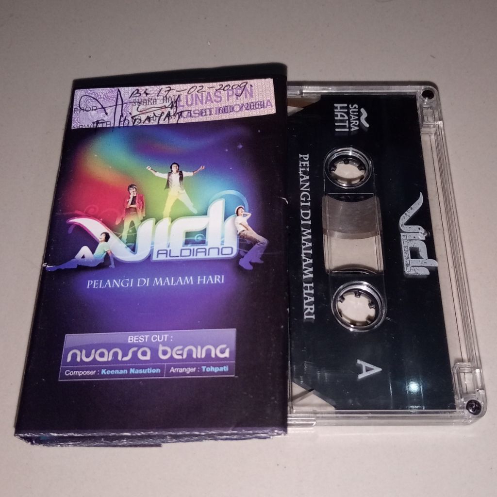 Kaset Vidi Aldiano - Nuansa Bening