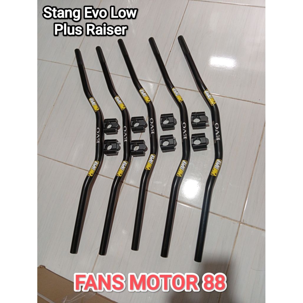 Stang Protapezz Evo Low Tebal 2,8mm Motor Trail, Vixion, Mio, Supra Universal...