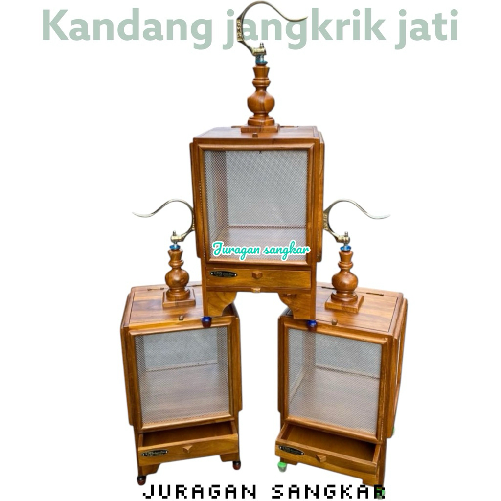 KANDANG JANGKRIK JATI