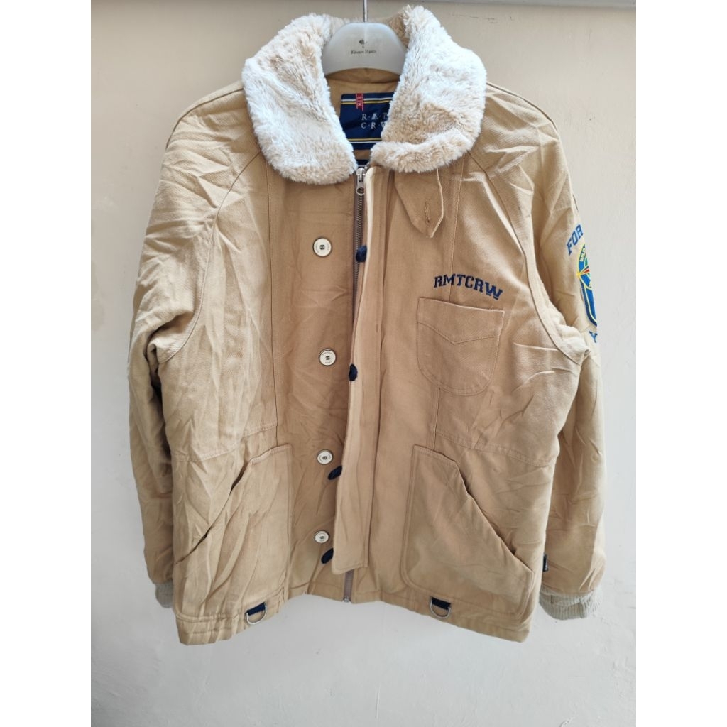deck jacket romantic crown forever young beige