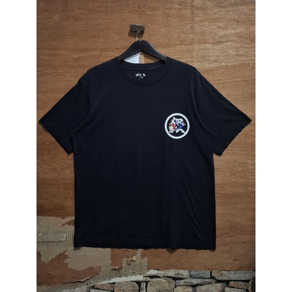 Kaos Katun Uniqlo UT x Gintama Size "XL"