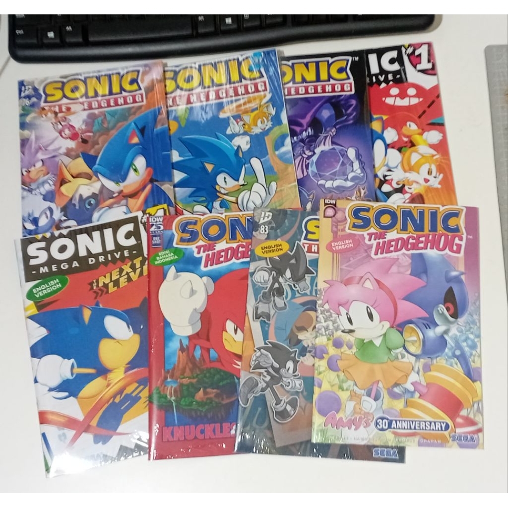 Buku Komik Sonic The Hedgehog - Vol. 83 (Bahasa inggris/Indonesia)