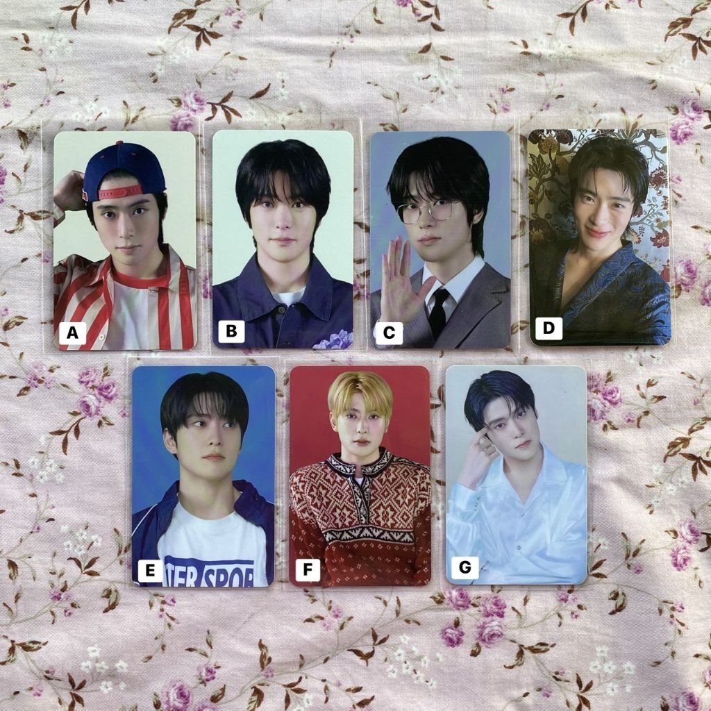 Official photocard jaehyun lucky draw money clip day 1 day 2 applemusic walk nct 127 jaehyun the fir