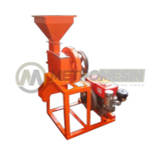 Mesin Pemecah Pala 100 Kg/Jam Diesel 6.5 PK / Mesin Pemecah Biji Pala Kapasitas Besar