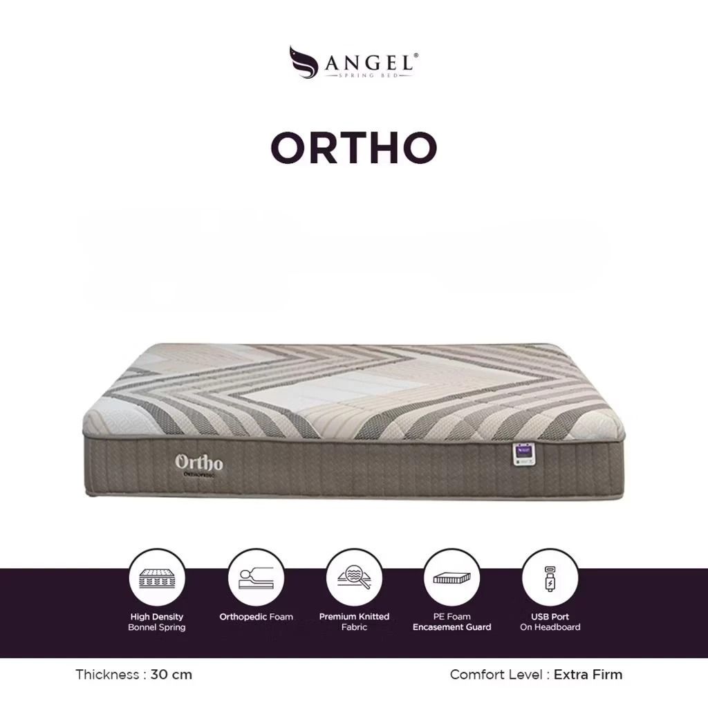 Kasur Springbed Kesehatan Angel Ortho Orthopedic 180 x 200 cm