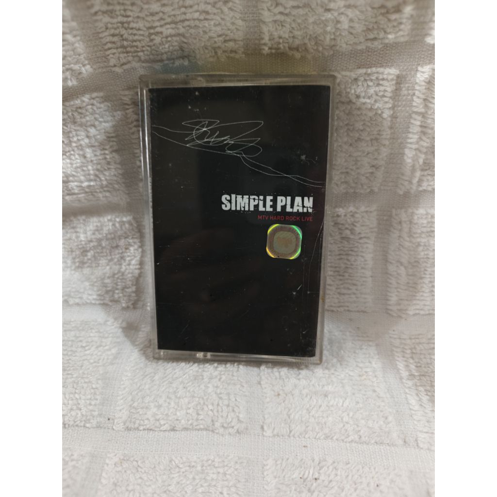 simple plan mtv hard rock live kaset pita