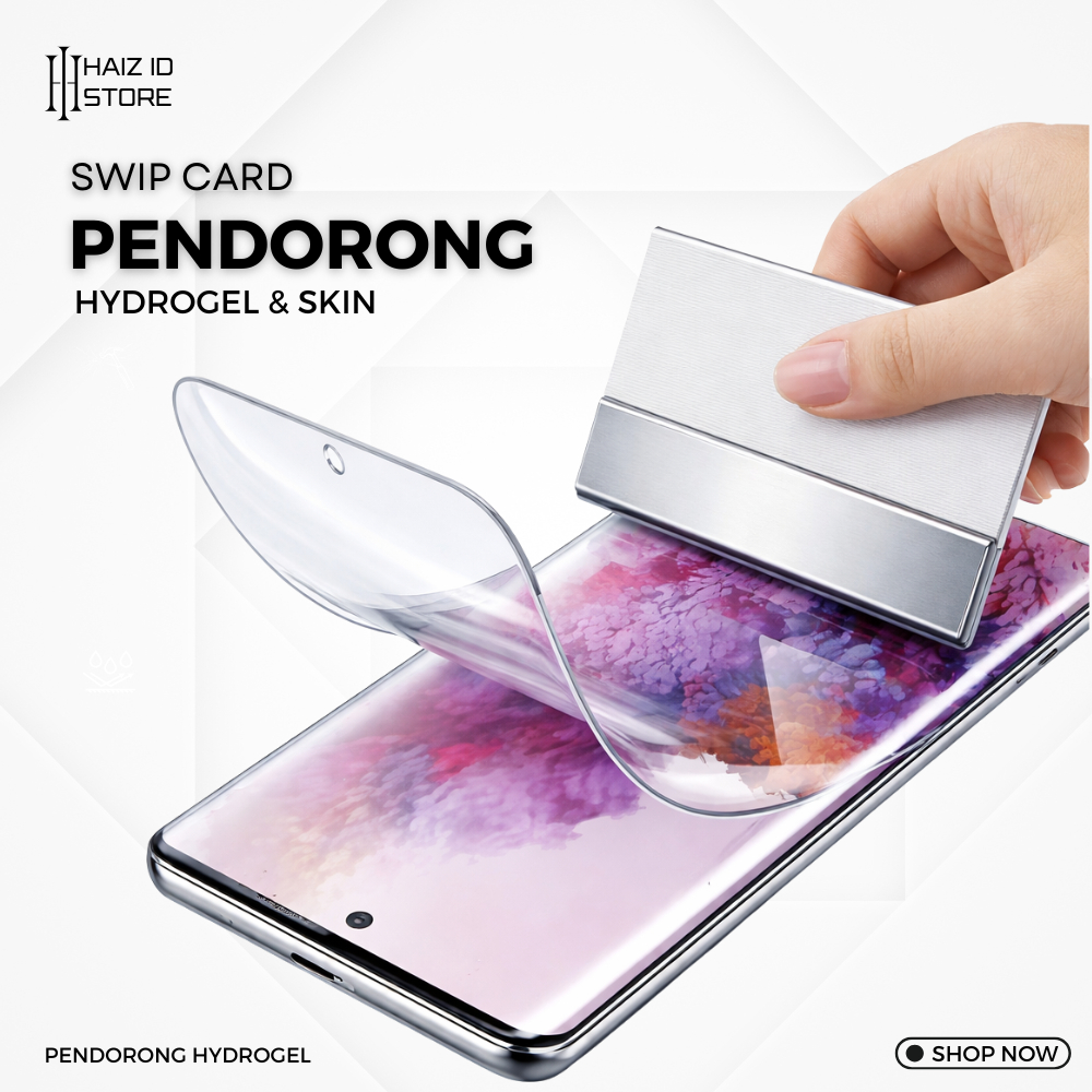 Scrape Dorongan Swipe Card Tool Alat Pendorong Hydrogel