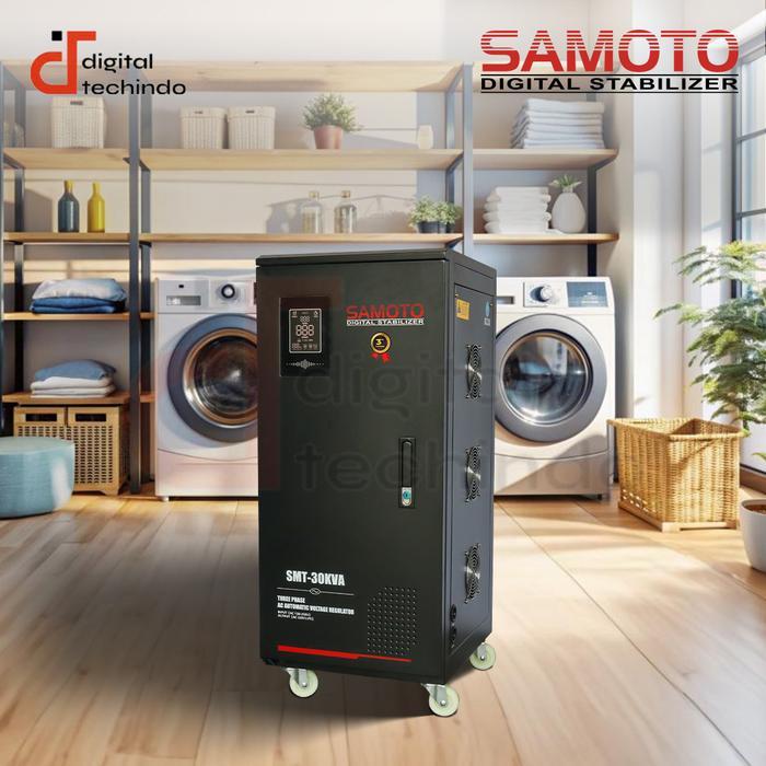 SAMOTO Stabilizer 30.000VA Stavolt Single Phase Stavolt SMT30KVA Stabiliser SMT