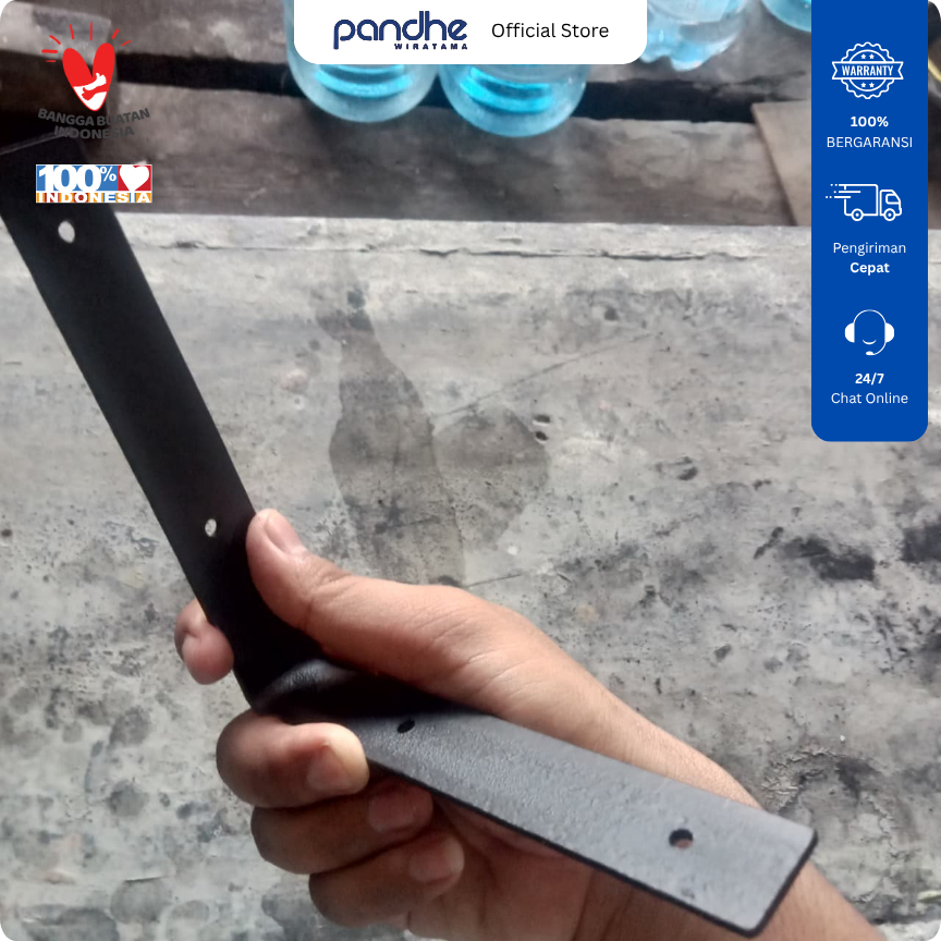 Siku Rak Besi Kuat - Bracket Besi - Rak Dinding Siku - Siku Besi - PW-RKD-01