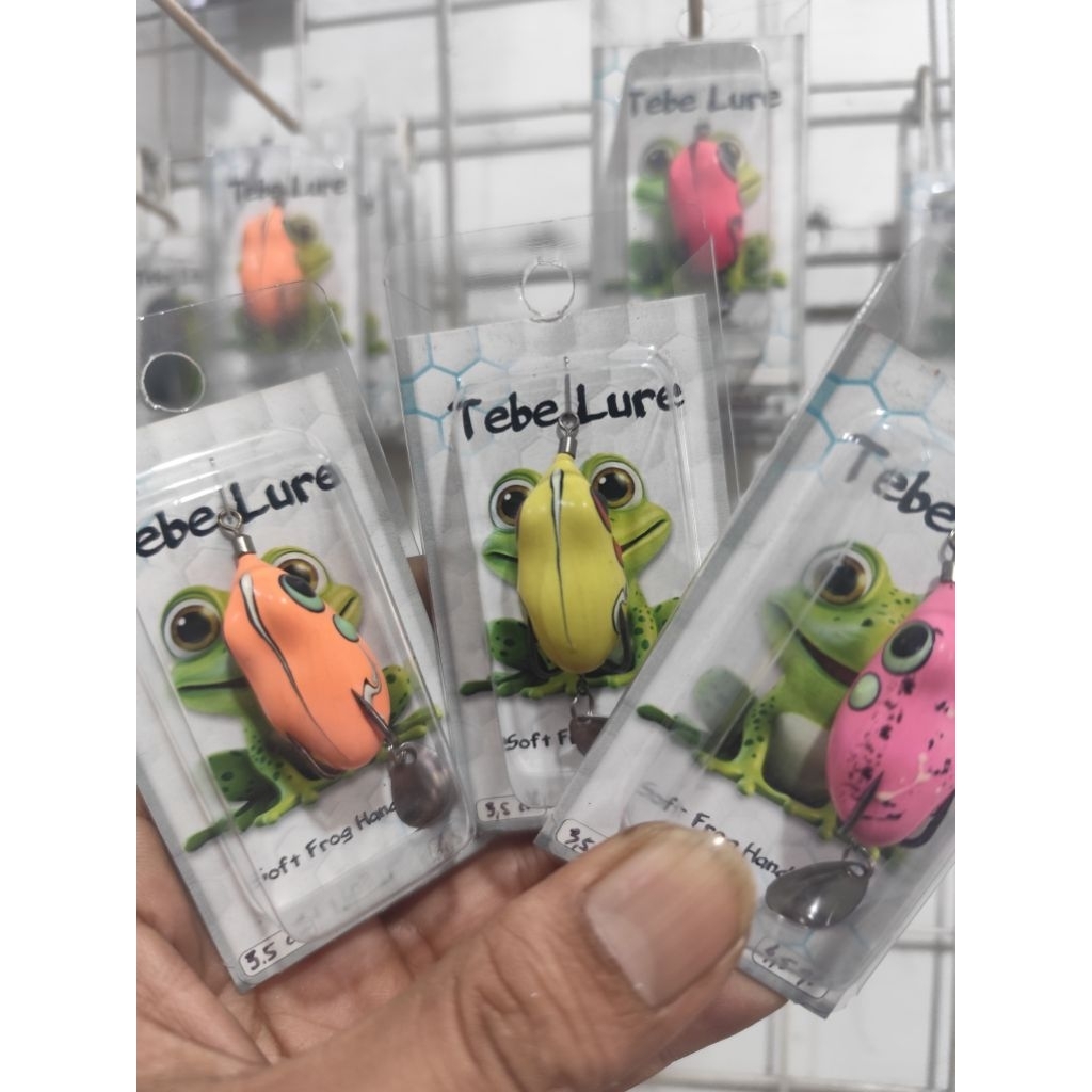 Soft Frog 3,5 Cm umpan casting gabus